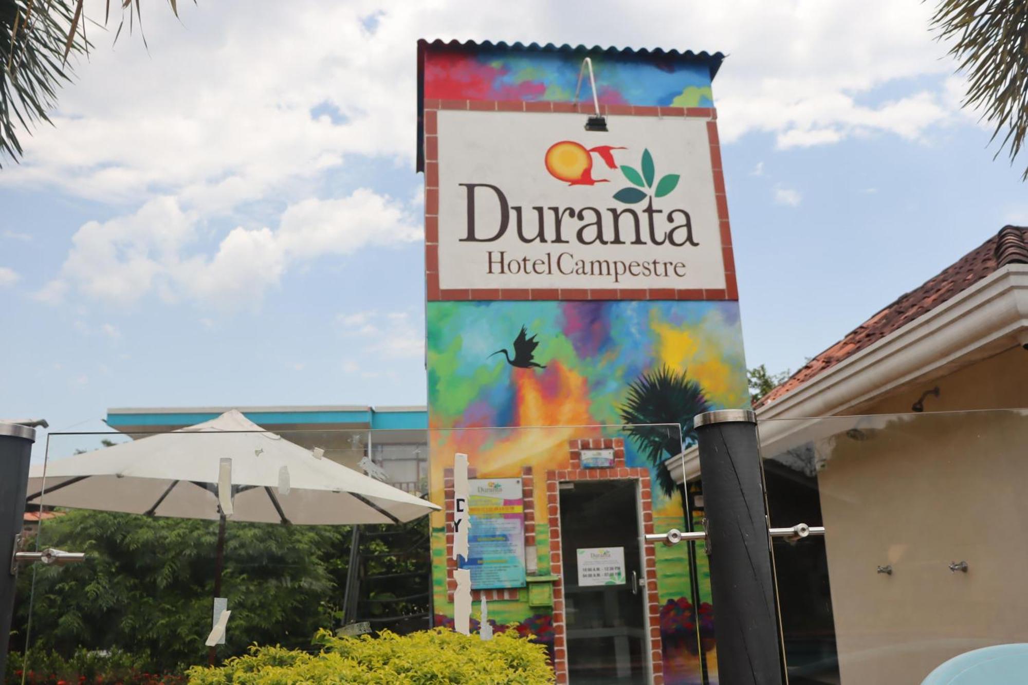 Hotel Boutique Duranta Apiay Bagian luar foto
